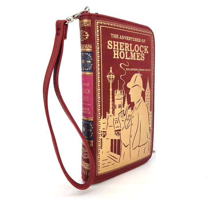 Sherlock Holmes Book Wallet In Vinyl - CuriousCottageGoods.com
