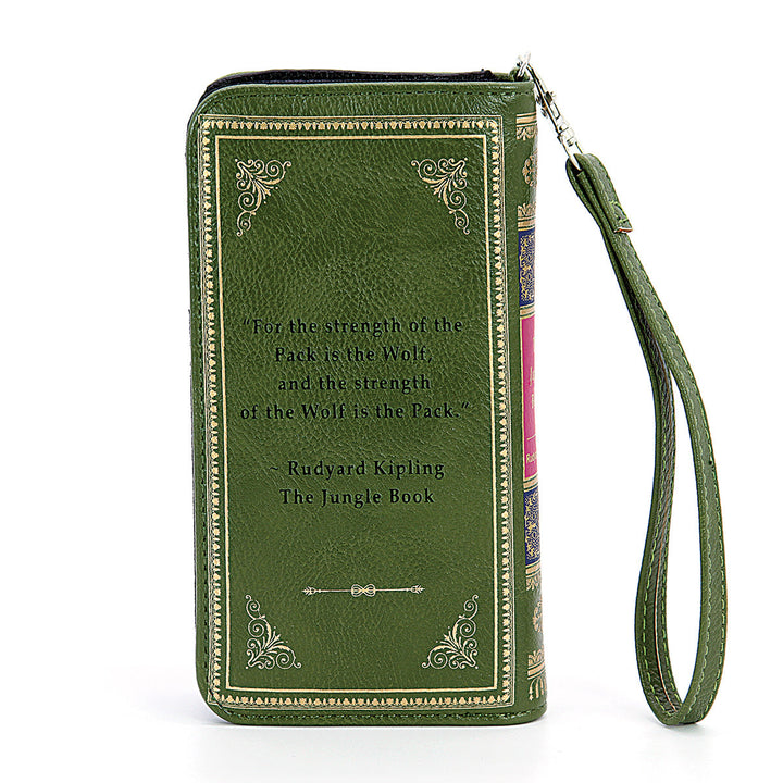The Jungle Book Wallet in Vinyl, back view