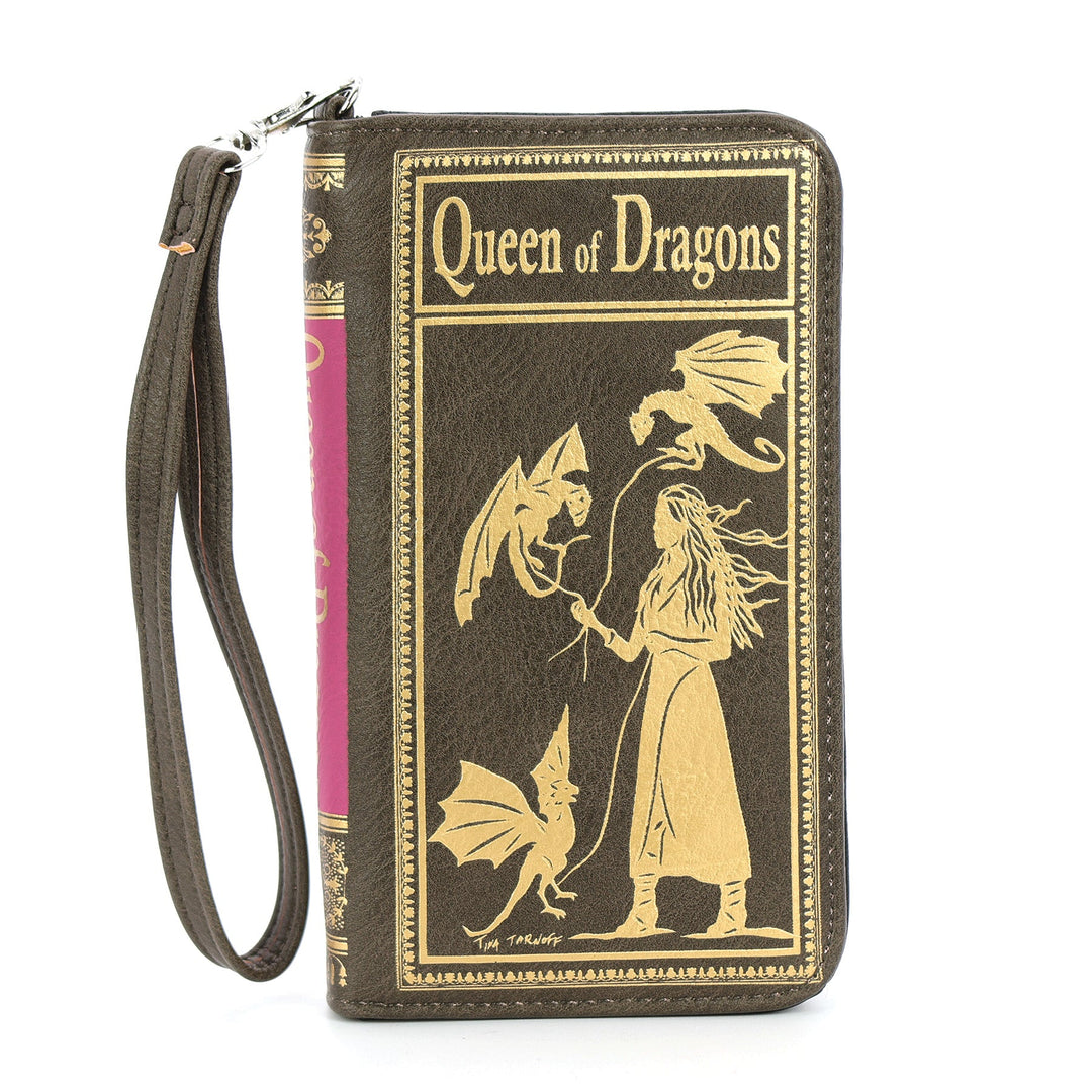 Queen of Dragons Wallet in Vinyl - CuriousCottageGoods.com