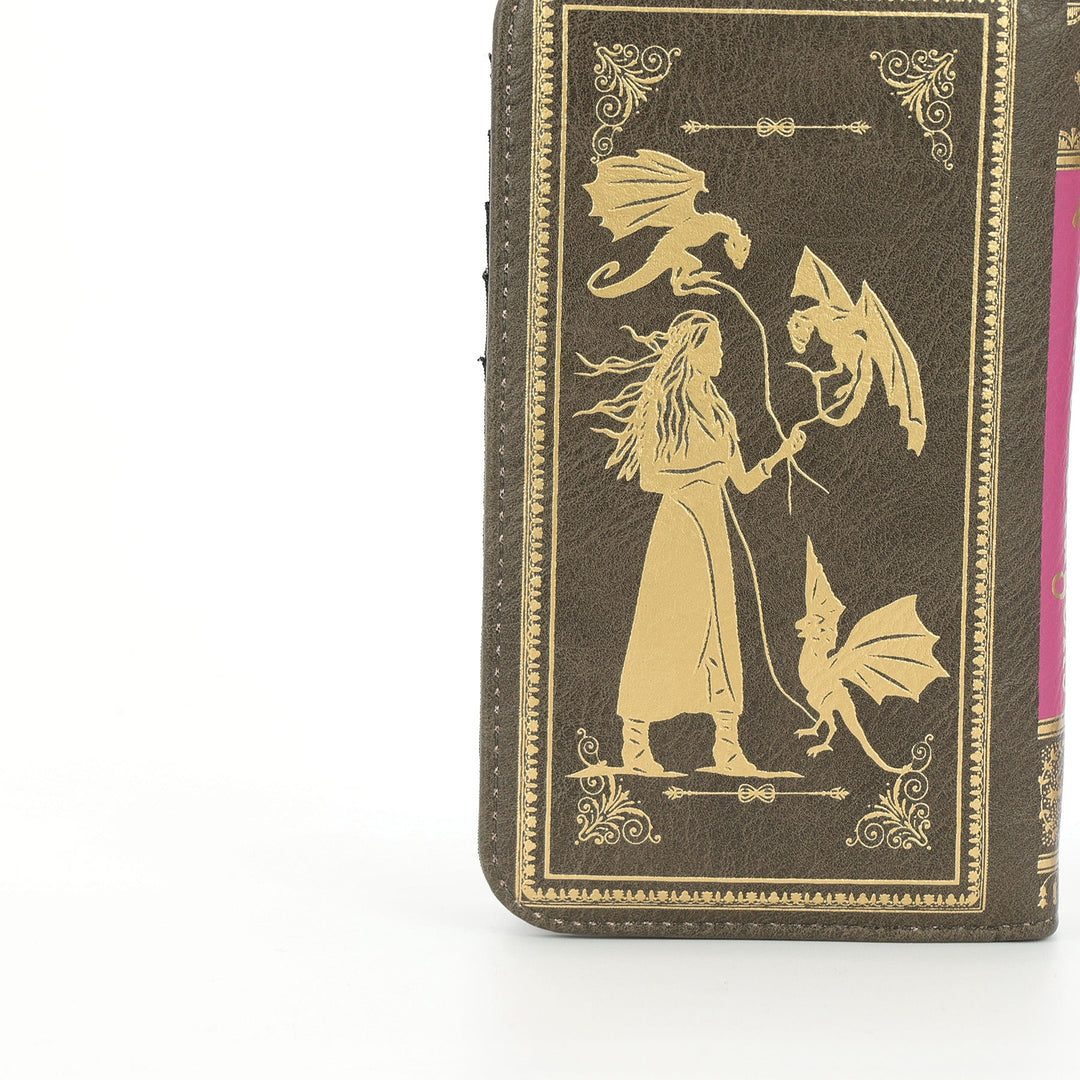 Queen of Dragons Wallet in Vinyl - CuriousCottageGoods.com