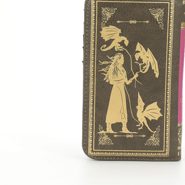 Queen of Dragons Wallet in Vinyl - CuriousCottageGoods.com