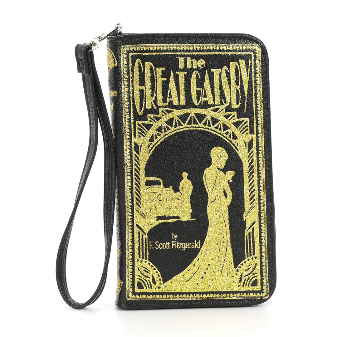 The Great Gatsby Book Wallet in Vinyl - CuriousCottageGoods.com