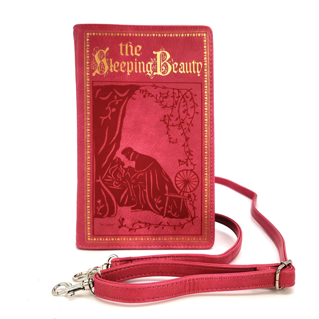 The Sleeping Beauty Vintage Book Clutch Bag in Vinyl - CuriousCottageGoods.com