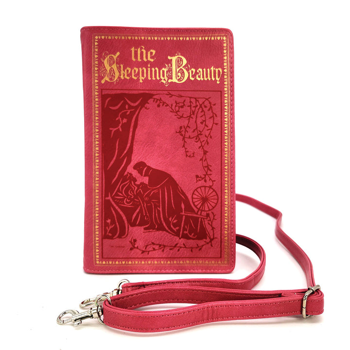 The Sleeping Beauty Vintage Book Clutch Bag in Vinyl - CuriousCottageGoods.com