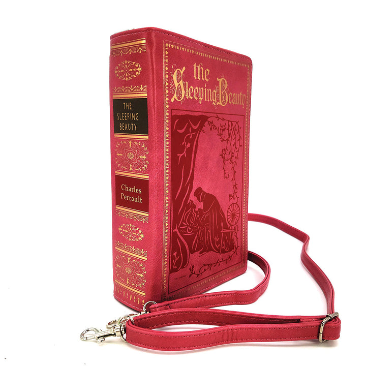 The Sleeping Beauty Vintage Book Clutch Bag in Vinyl - CuriousCottageGoods.com