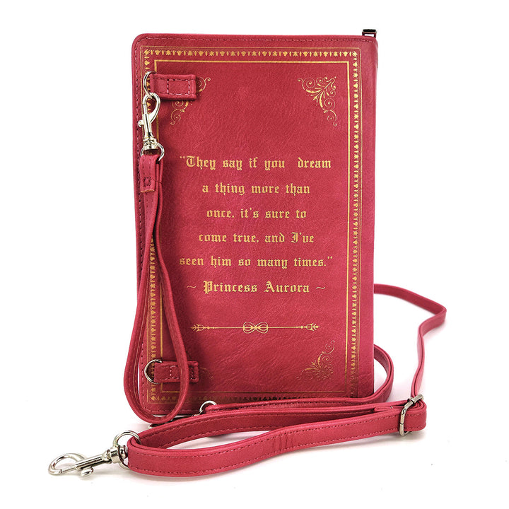 The Sleeping Beauty Vintage Book Clutch Bag in Vinyl - CuriousCottageGoods.com