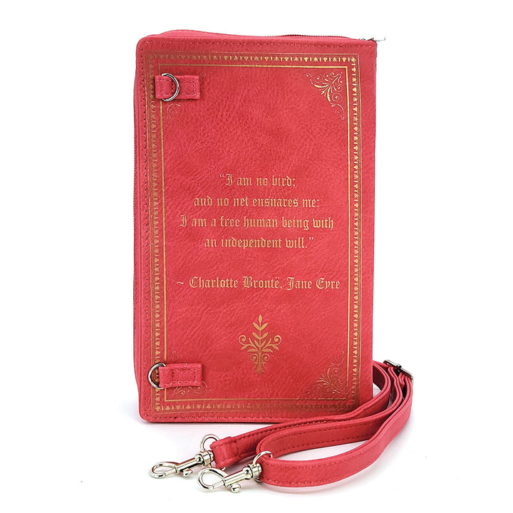 JANE EYRE BOOK CLUTCH BAG IN VINYL - CuriousCottageGoods.com