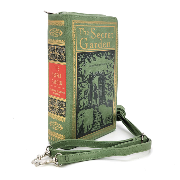 The Secret Garden Book Clutch Bag in Vinyl - CuriousCottageGoods.com