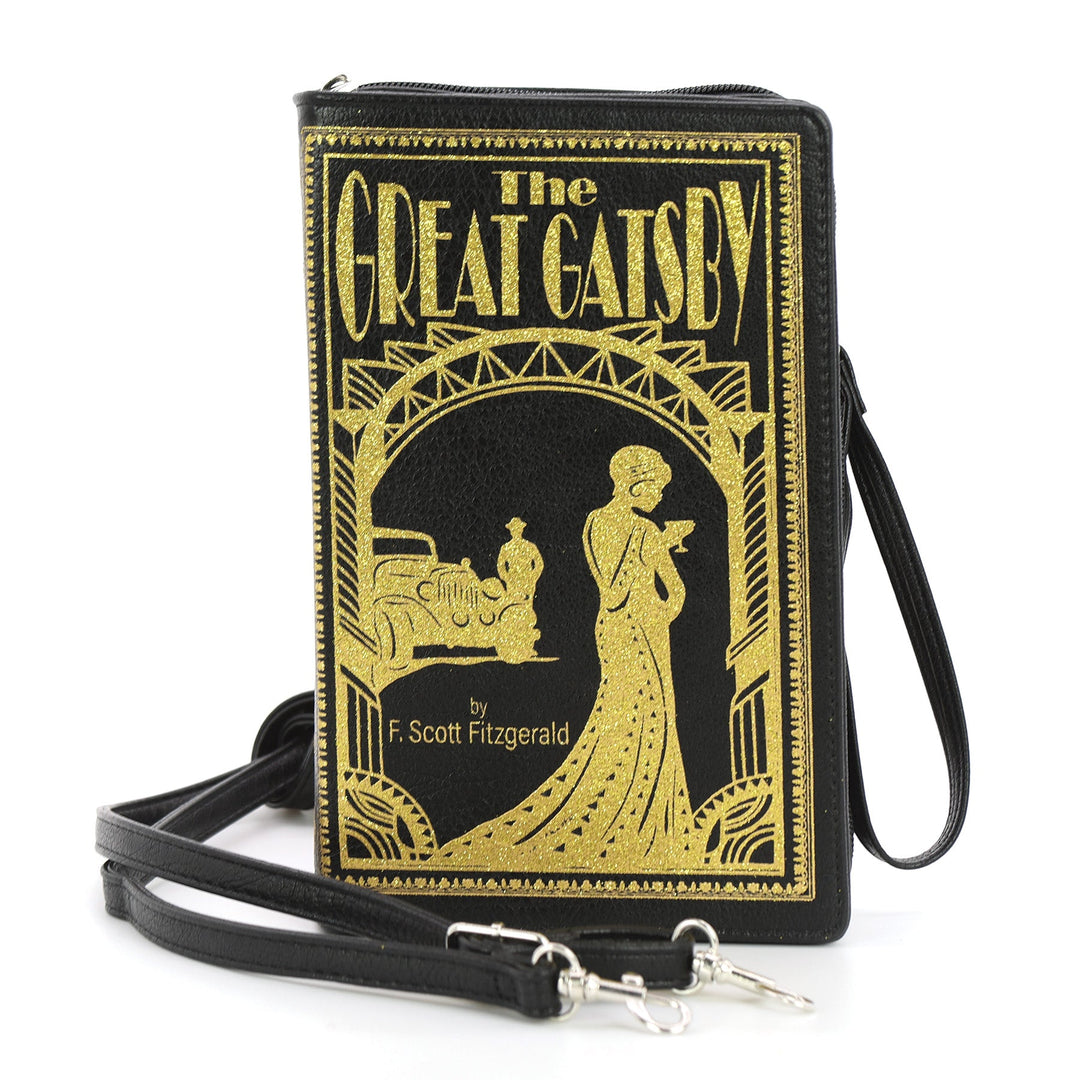 The Great Gatsby Book Clutch Bag in Vinyl - CuriousCottageGoods.com