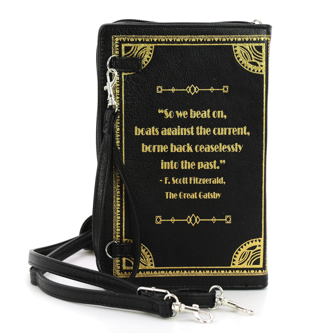 The Great Gatsby Book Clutch Bag in Vinyl - CuriousCottageGoods.com