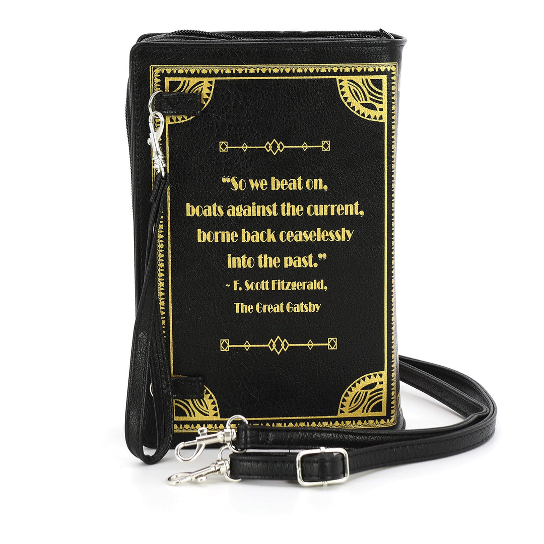 The Great Gatsby Book Clutch Bag in Vinyl - CuriousCottageGoods.com