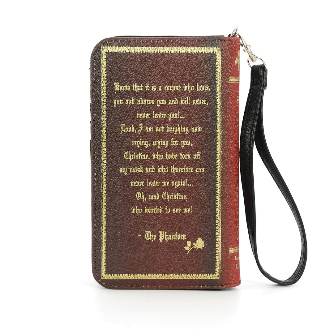 The Phantom of the Opera Book Wallet in Vinyl - CuriousCottageGoods.com